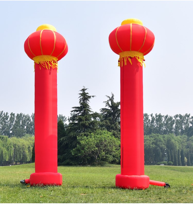 平川庆典灯笼柱